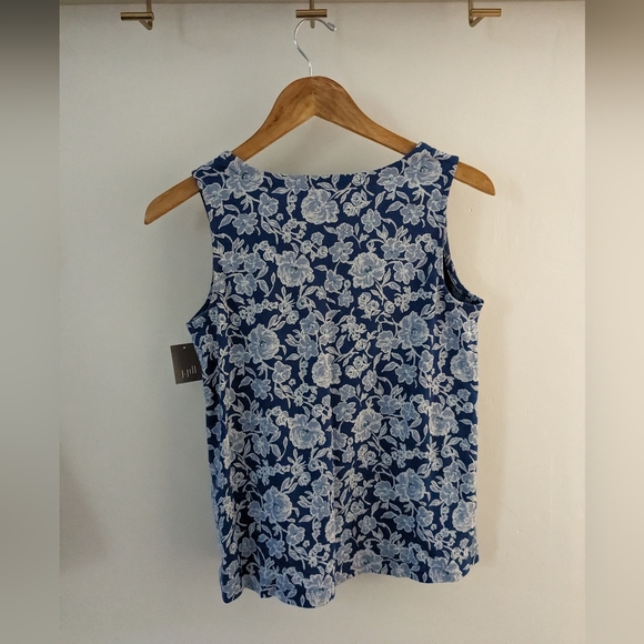 NWT J Jill Floral Tank - Picture 3 of 5